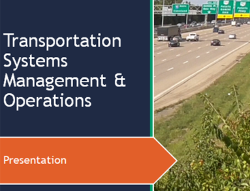 Transportation Systems Management & Operations Plan Update